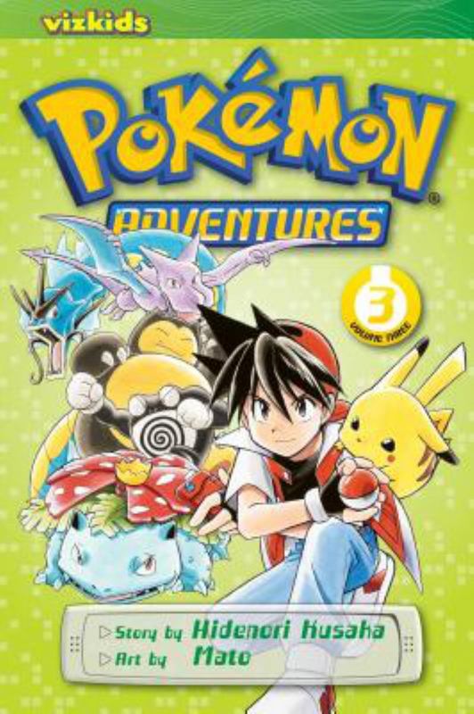 Pokemon Adventures (Red and Blue), Vol. 3 by Hidenori Kusaka - 9781421530567