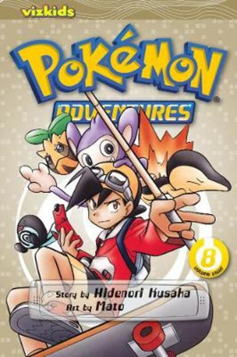 Pokemon Adventures (Gold and Silver), Vol. 8 : Volume 8 by Hidenori Kusaka - 9781421530611