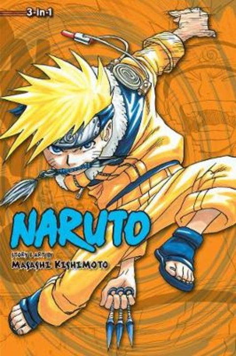 Naruto (3-in-1 Edition), Vol. 2 by Masashi Kishimoto - 9781421539904