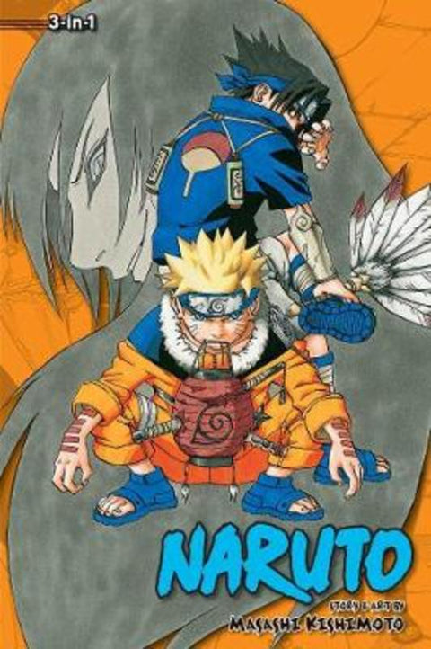 Naruto (3-in-1 Edition), Vol. 3 by Masashi Kishimoto - 9781421539911