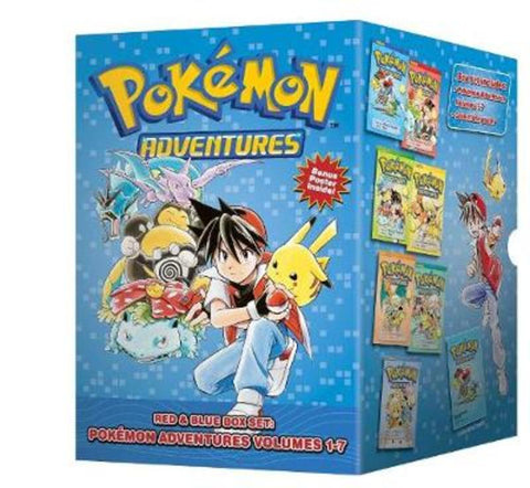 Pokemon Adventures Red & Blue Box Set (Set Includes Vols. 1-7) by Hidenori Kusaka - 9781421550060