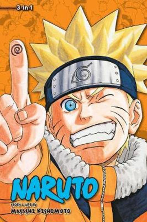 Naruto (3-in-1 Edition), Vol. 9 by Masashi Kishimoto - 9781421564753