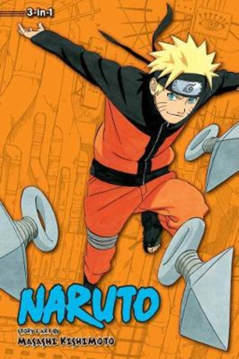 Naruto (3-in-1 Edition), Vol. 12 : Volume 12 by Masashi Kishimoto - 9781421573823