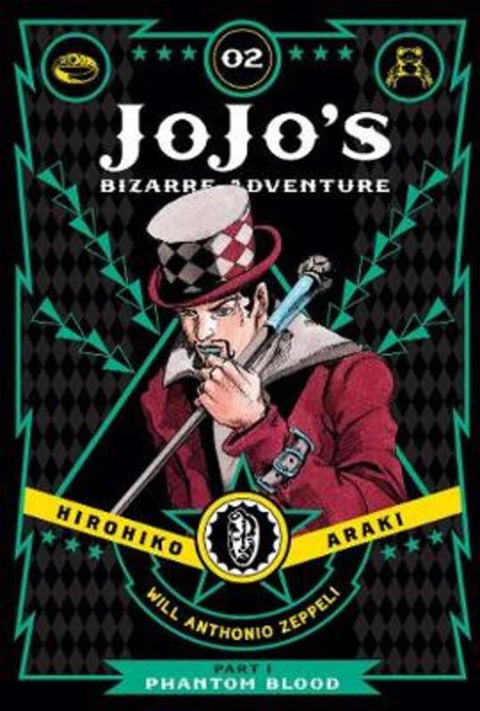 JoJo's Bizarre Adventure: Part 1--Phantom Blood, Vol. 2 by Hirohiko Araki - 9781421578804
