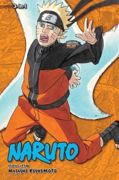 Naruto (3-in-1 Edition), Vol. 19 : Volume 19 by Masashi Kishimoto - 9781421591148