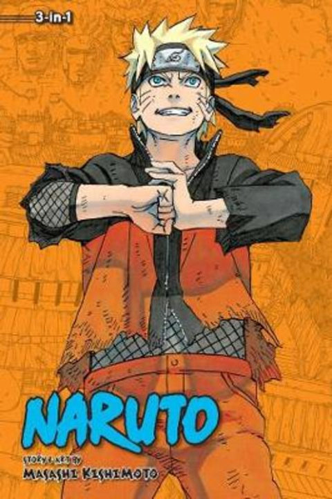 Naruto (3-in-1 Edition), Vol. 22 : Volume 22 by Masashi Kishimoto - 9781421597058