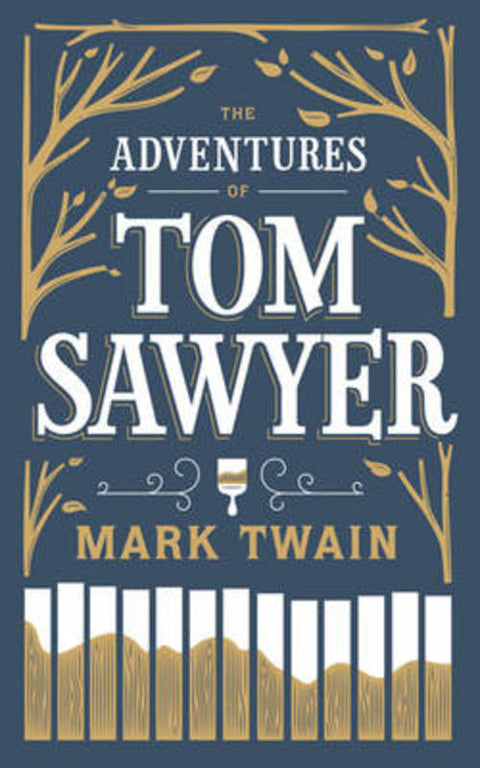 Adventures of Tom Sawyer (Barnes & Noble Single Volume Leatherbound Classics) by Mark Twain - 9781435136151