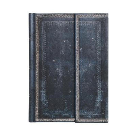 Inkblot (Old Leather Collection) Midi Lined Journal by Paperblanks - 9781439793114