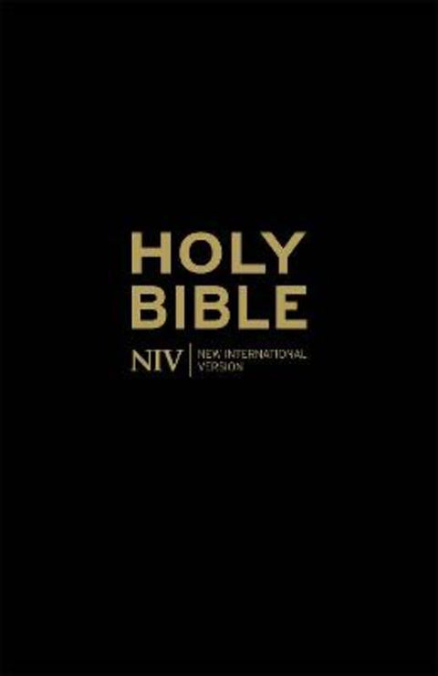NIV Holy Bible - Anglicised Black Gift and Award by New International Version - 9781444701593