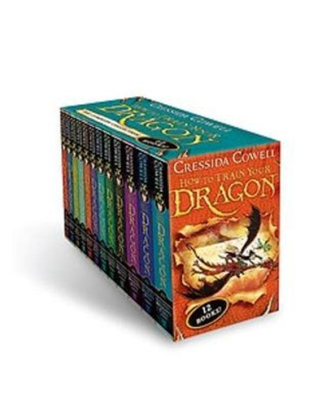How to Train Your Dragon 12 Copy Rigid Slipcase by Cressida Cowell - 9781444965278