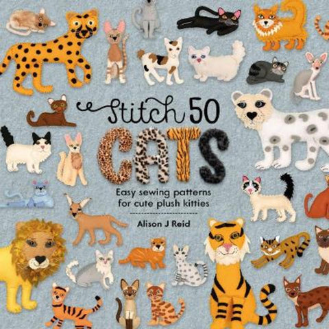 Stitch 50 Cats by Alison J Reid (Author) - 9781446308547