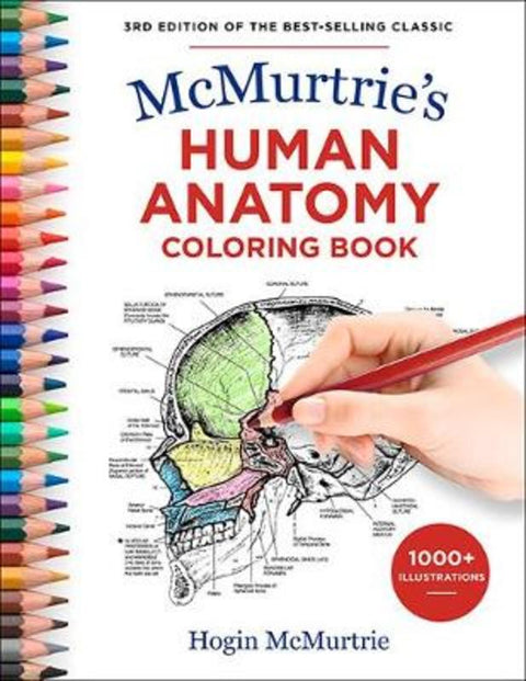 McMurtrie's Human Anatomy Coloring Book by Hogin McMurtrie - 9781454942627