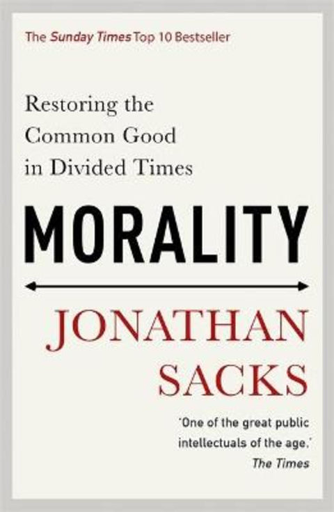 Morality by Jonathan Sacks - 9781473617339