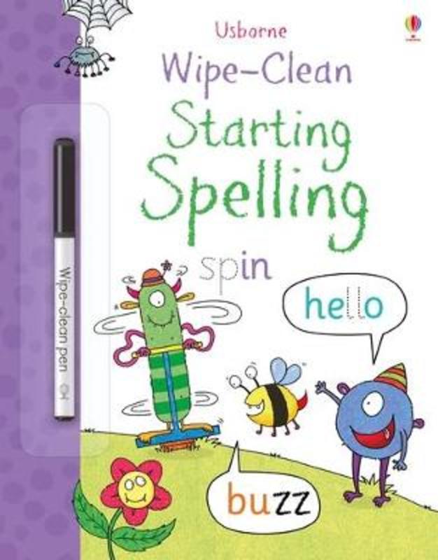 Wipe-clean Starting Spelling by Jane Bingham - 9781474922340