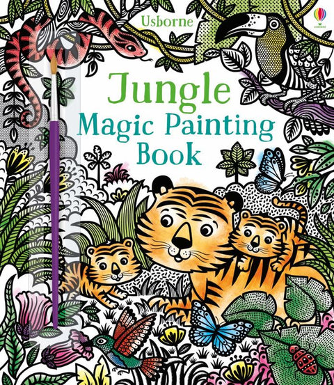 Jungle Magic Painting Book by Sam Taplin - 9781474927499