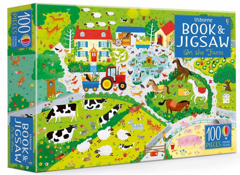 Usborne Book and Jigsaw On the Farm from Kirsteen Robson - Harry Hartog gift idea