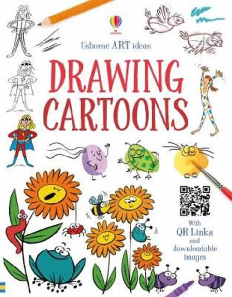 Art Ideas Drawing Cartoons by Anna Milbourne - 9781474933643