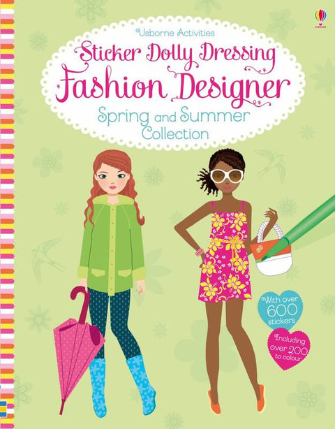 Sticker Dolly Dressing Fashion Designer Spring and Summer Collection by Fiona Watt - 9781474935920