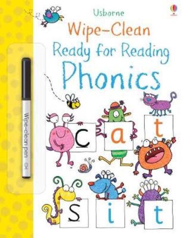 Wipe-Clean Ready for Reading Phonics by Jane Bingham (EDFR) - 9781474936941