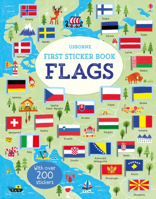 First Sticker Book Flags by Holly Bathie - 9781474937030
