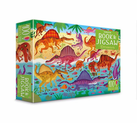 Usborne Book and Jigsaw Dinosaurs by Kirsteen Robson - 9781474940177
