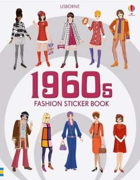 1960s Fashion Sticker Book by Emily Bone - 9781474941853