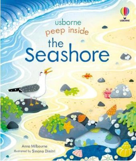 Peep Inside the Seashore by Anna Milbourne - 9781474943611