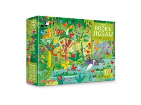 Usborne Book and Jigsaw In the Jungle by Kirsteen Robson - 9781474947794