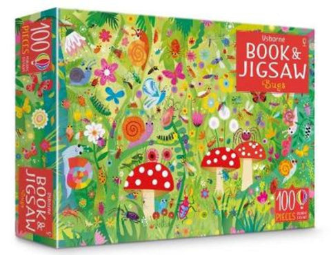 Usborne Book and Jigsaw Bugs by Kirsteen Robson - 9781474949927