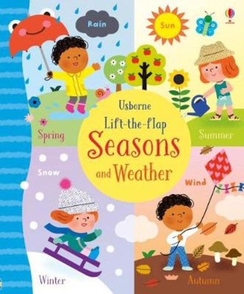 Lift-the-Flap Seasons and Weather by Holly Bathie - 9781474950947