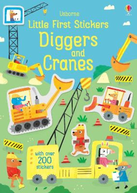 Little First Stickers Diggers and Cranes by Hannah Watson (EDITOR) - 9781474952255