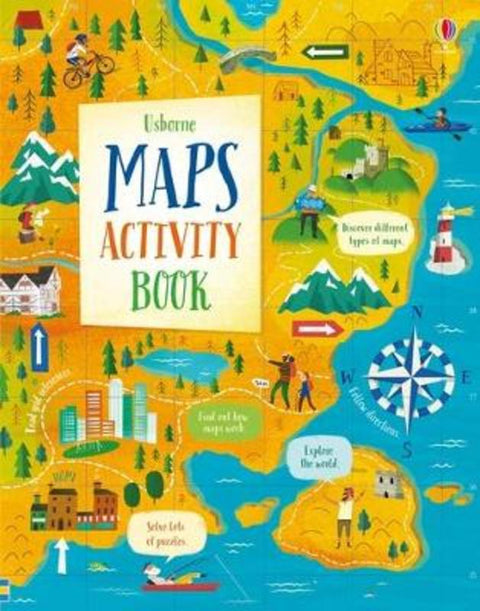 Maps Activity Book by Darran Stobbart - 9781474952842