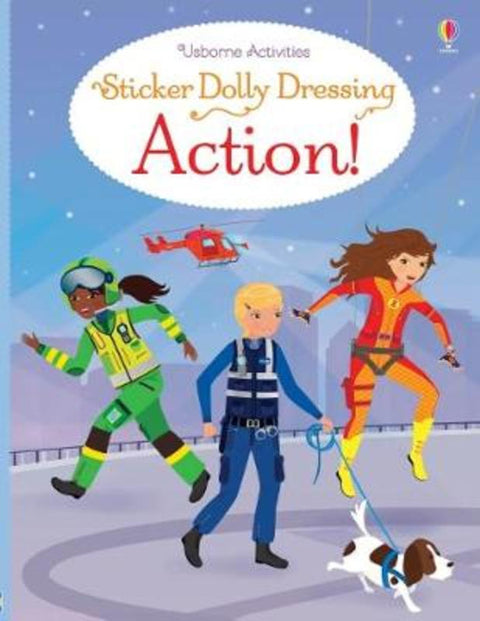 Sticker Dolly Dressing Action! by Fiona Watt - 9781474959636
