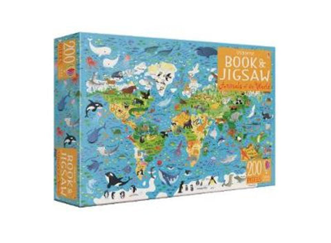 Usborne Book and Jigsaw Animals of the World by Sam Smith - 9781474969420
