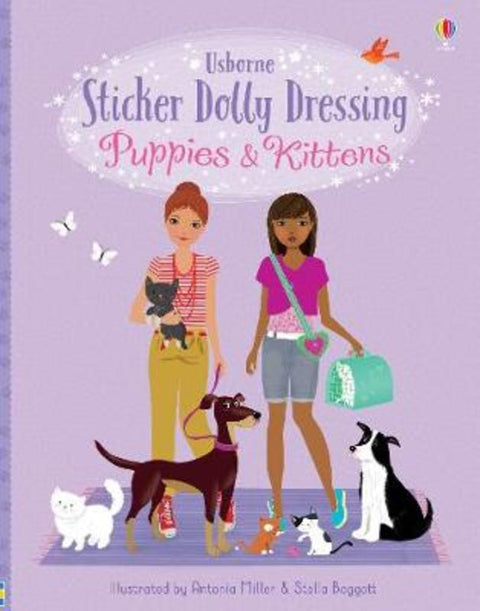 Sticker Dolly Dressing Puppies & Kittens by Fiona Watt - 9781474971614