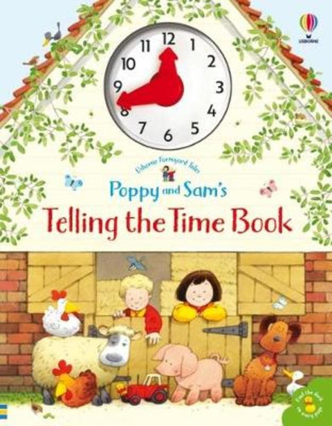 Poppy and Sam's Telling the Time Book by Heather Amery - 9781474981293