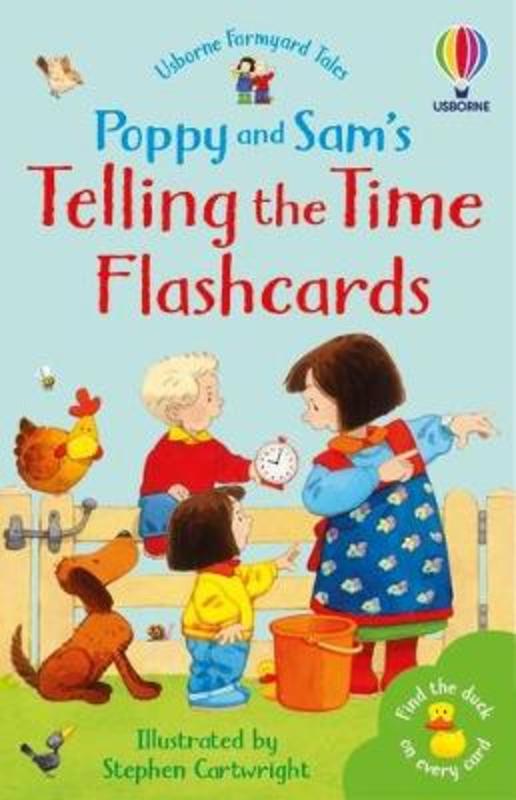 Poppy and Sam's Telling the Time Flashcards by Stephen Cartwright - 9781474985871
