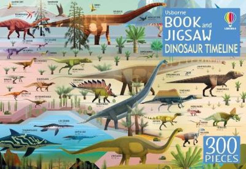Dinosaur Timeline Book and Jigsaw by Rachel Firth - 9781474986908