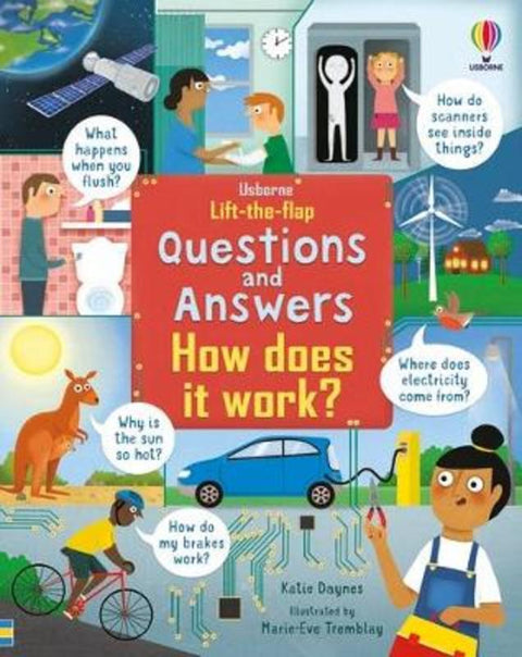 Lift-the-Flap Questions & Answers How Does it Work? by Katie Daynes - 9781474989886