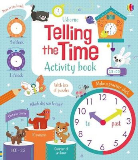 Telling the Time Activity Book from Lara Bryan - Harry Hartog gift idea