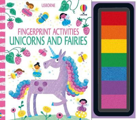 Fingerprint Activities Unicorns and Fairies by Fiona Watt - 9781474997874