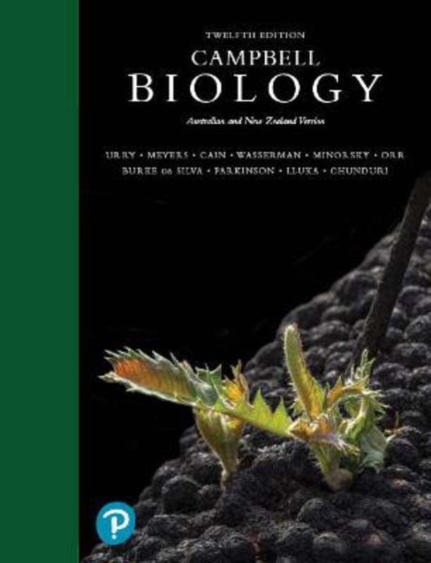 Campbell Biology, Australian and New Zealand Edition by Lisa Urry - 9781488626241