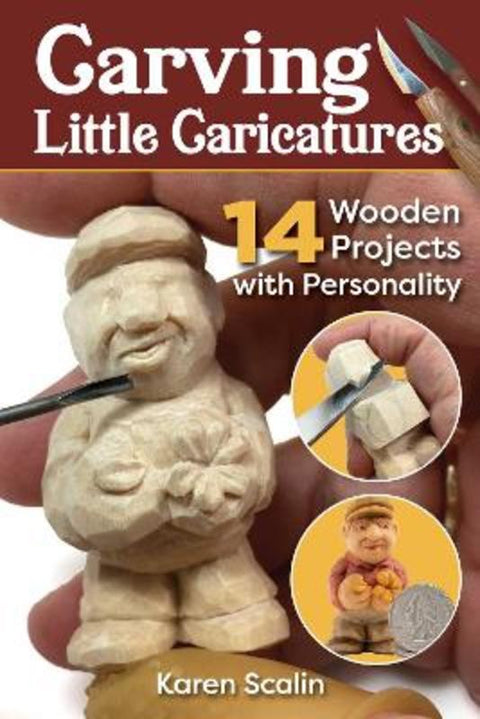 Carving Little Caricatures by Karen Scalin - 9781497102965