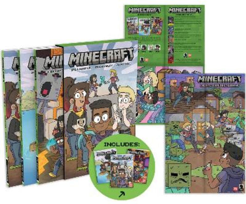 Minecraft Boxed Set (Graphic Novels) by Sfe R. Monster - 9781506729015