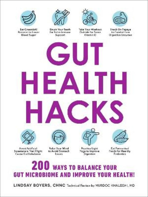 Gut Health Hacks by Lindsay Boyers - 9781507216453