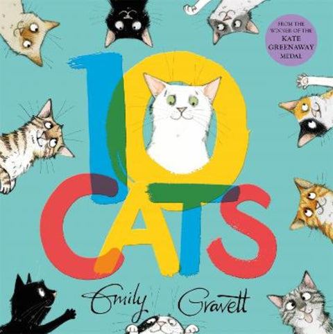 10 Cats by Emily Gravett - 9781509857371