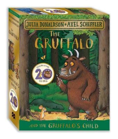 The Gruffalo and the Gruffalo's Child Board Book Gift Slipcase by Julia Donaldson - 9781509894444