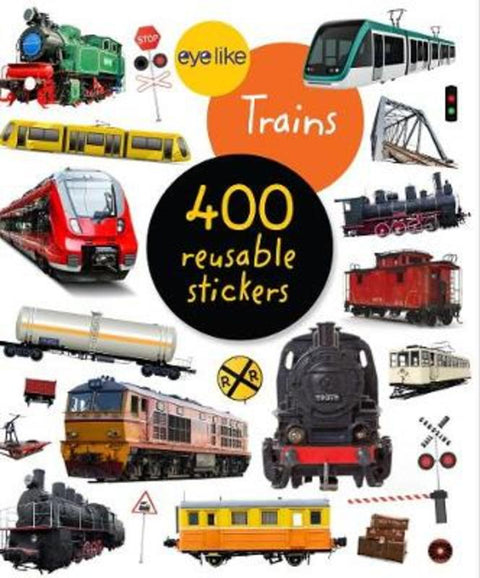 Eyelike Stickers: Trains by Workman Publishing - 9781523511273