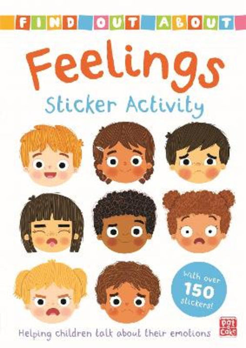 Find Out About: Feelings Sticker Activity by Pat-a-Cake - 9781526383310