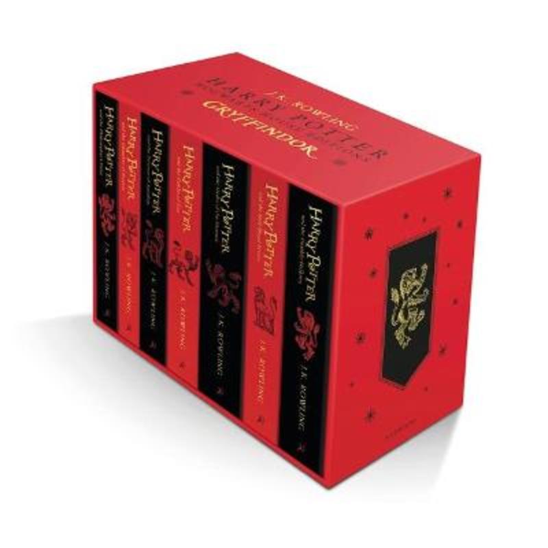 Harry Potter Gryffindor House Editions Paperback Box Set by J. K. Rowling - 9781526624512